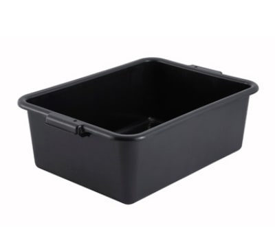 Dish Box, 21-1/2" x 15" x 7", Black (PL-7K)