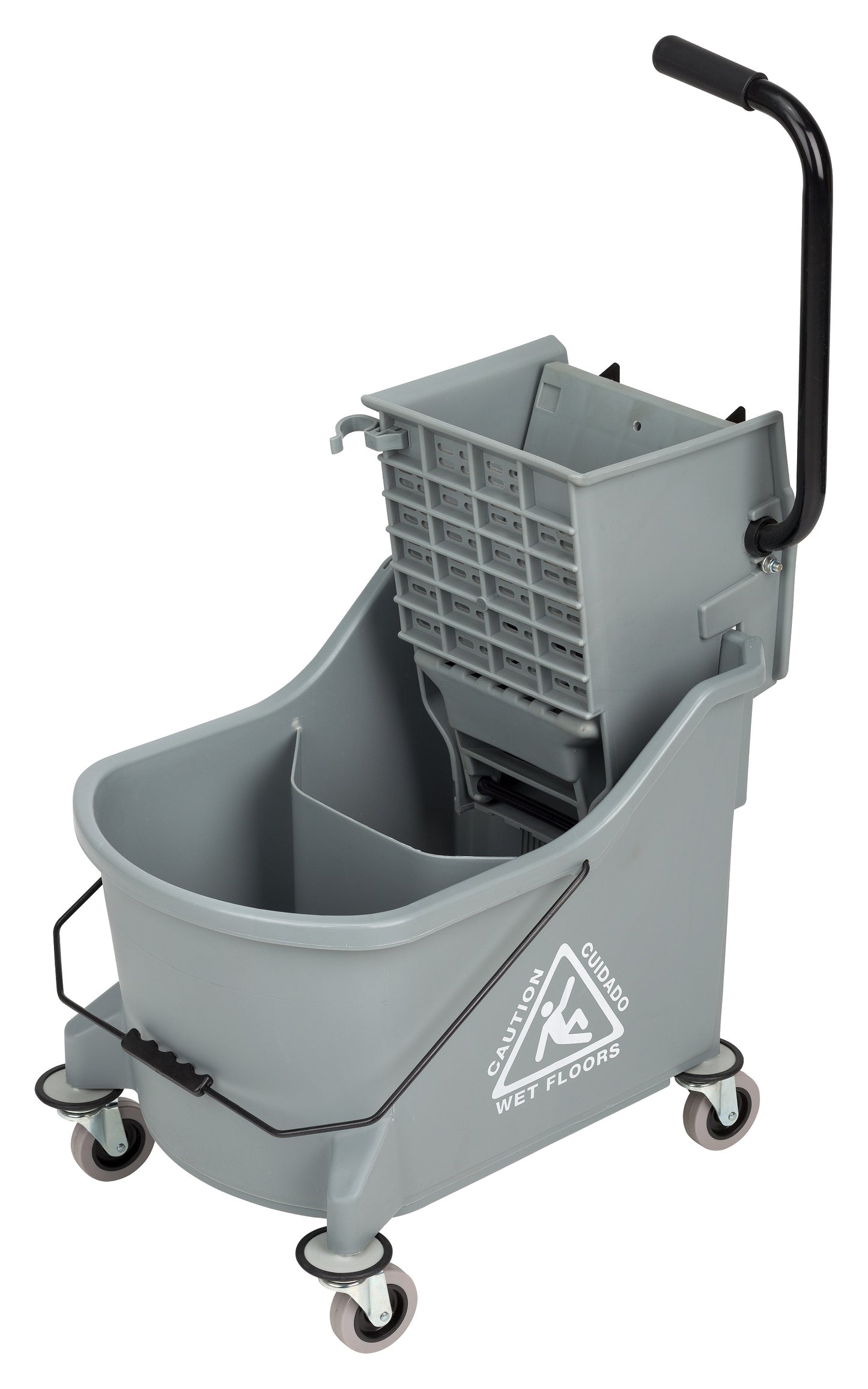 Double Bucket Divided with Side Press Wringer (DP50-SP)