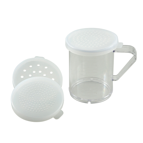 Pdg-10 Shaker/Dredge 10 Oz With Handle Polycarbonate ,