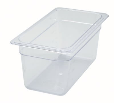 Food Pan, 1/3 size, 12-5/8" x 6-7/8", 4" deep
