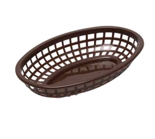 BASKET,  1074BR OVAL BASKET BROWN ,  Each