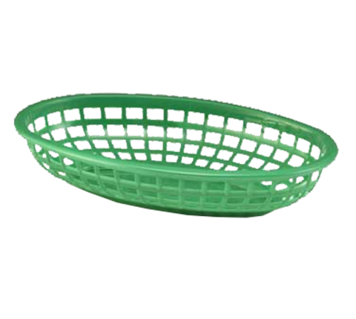 BASKET,  1074G GREEN OVAL BASKETS ,  Each