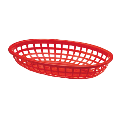1074R RED OVAL BASKETS ,  Each