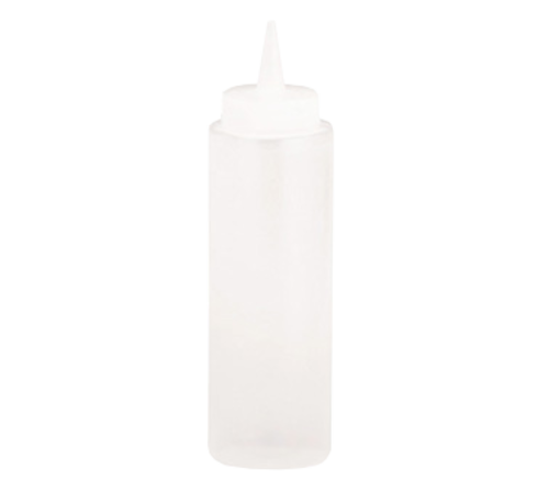 DISPENSER,  108C 8oz NATURAL SQUEEZE DISPENSER,  Each