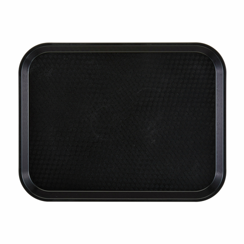 TRAY,  1216FF (110) BLK FAST FOOD TRA ,  Each