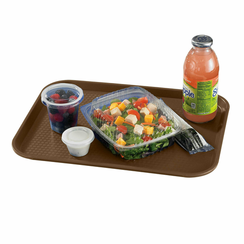TRAY,  1418FF167 FAST FOOD TRAY BROWN ,  Each