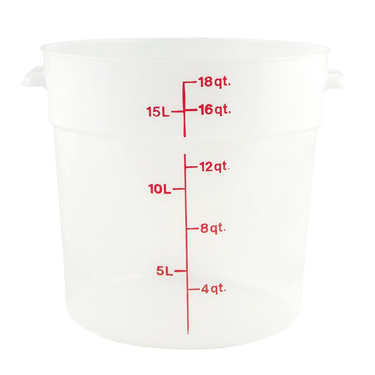 Storage Container, round, 18 qt. (RFS18PP190)