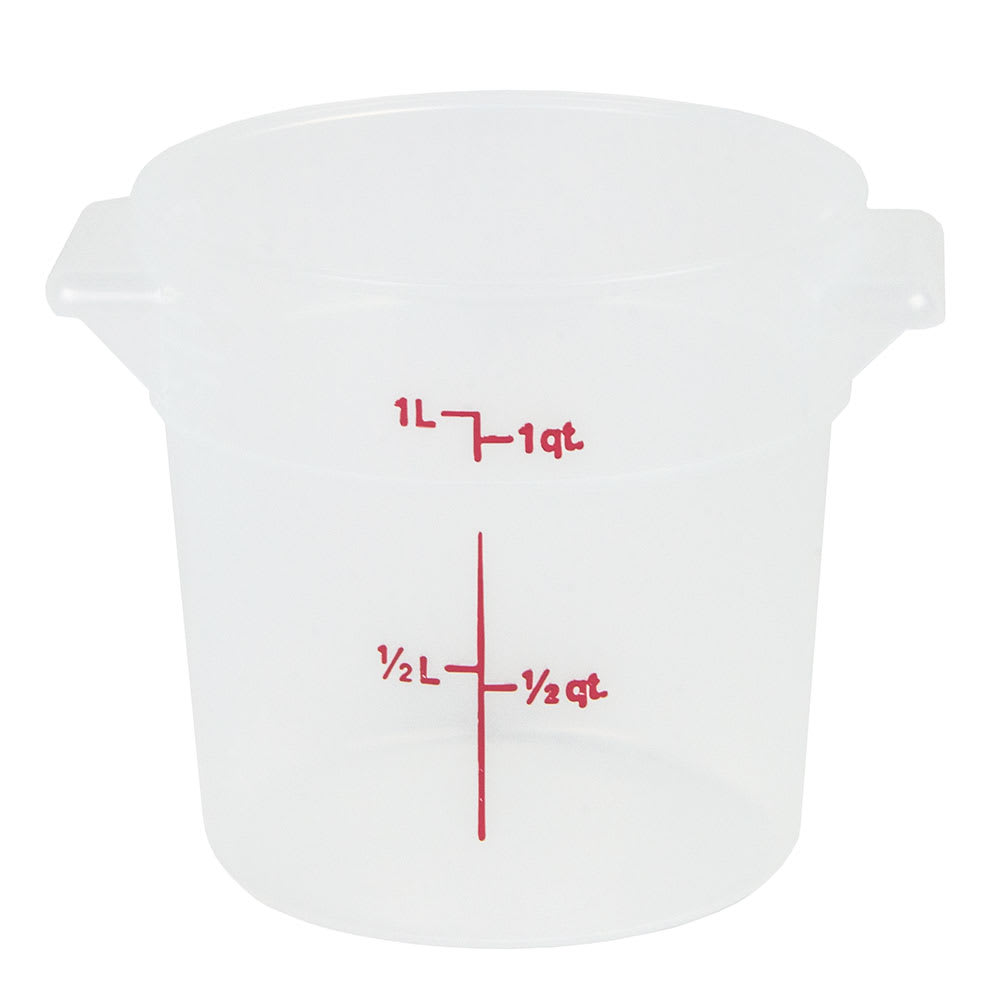Storage Container, round, 1 qt. (RFS1PP190)