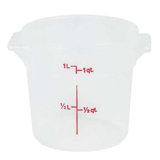 Storage Container, round, 1 qt. (RFS1PP190)