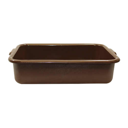 FOOD STORAGE BOX,  1529BR BUS TUB,BROWN,5" DEEP ,  Each