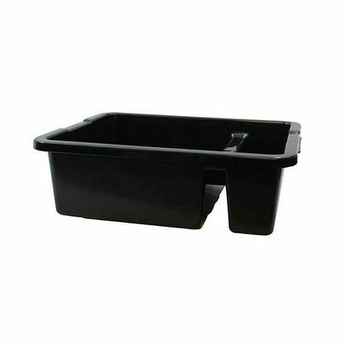 1547B DIVIDED BLK TOTE BOX ,  Each