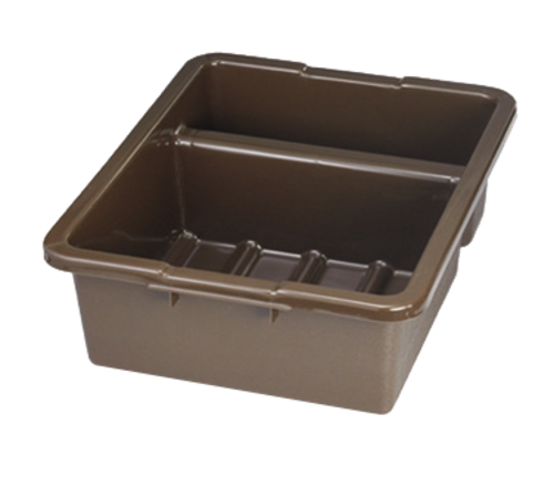 1547BR BUS TUB, DIVID.BRN, 7" ,  Each