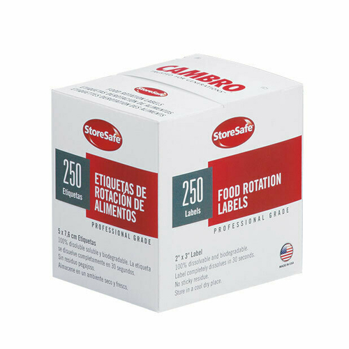 23Slb250 Storesafe Labels 24 Rolls Of 250 Per ,