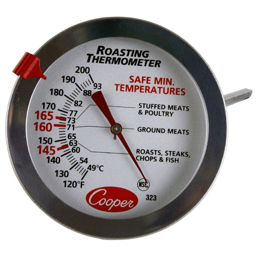 Thermometer,  323-0-1 MEAT THERM 130 TO 190,  Each
