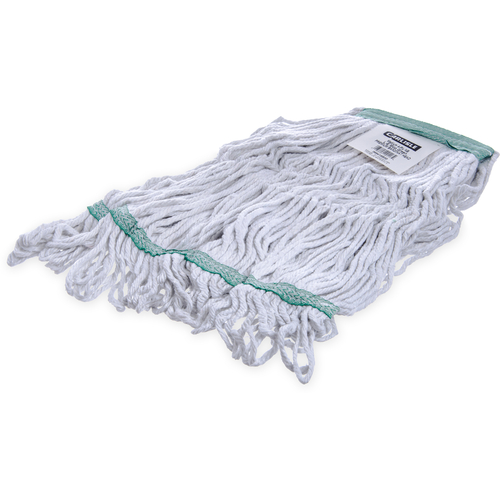MOP,  369419B00 WHITE MED NB COTTON LOOP END MOP,  Each