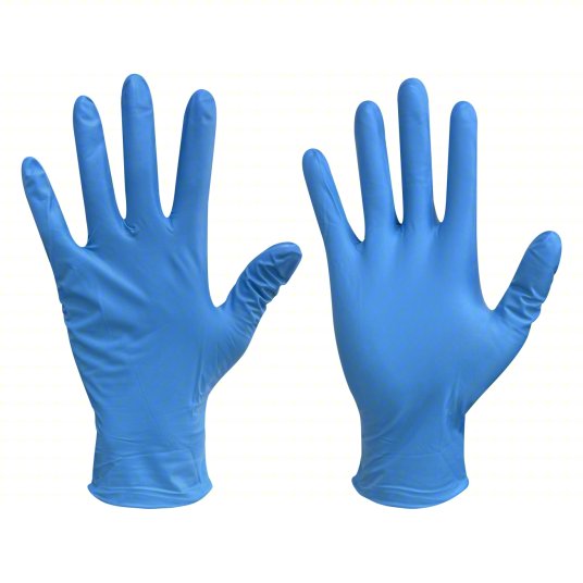4086L NITRILE LARGE POWDER FREE GLOVE, BLUE 10 BOXES PER CASE,  Case