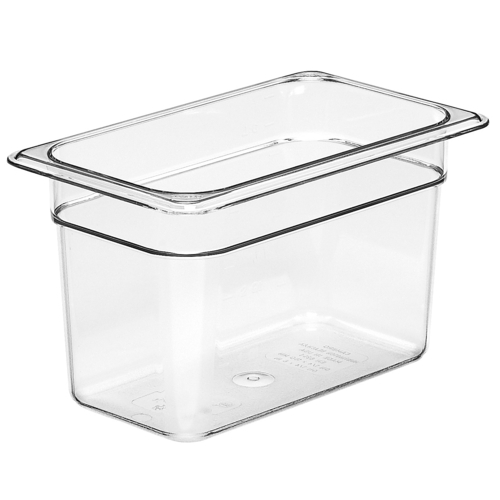 PAN,  46CW 1/4 SZ 6" DEEP CLEAR,  Each