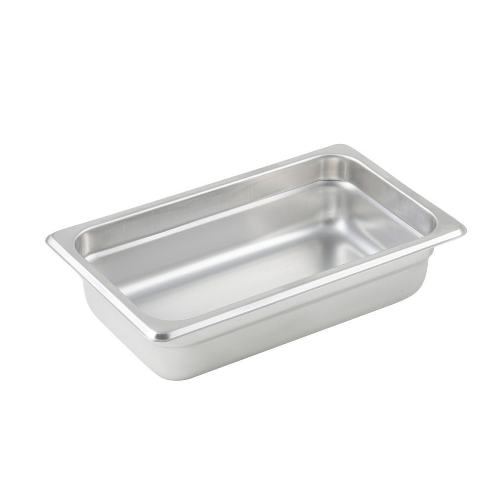 Steam Table Pan, 1/4 size, 10-5/6" x 6-5/16" x 2-1/2" deep