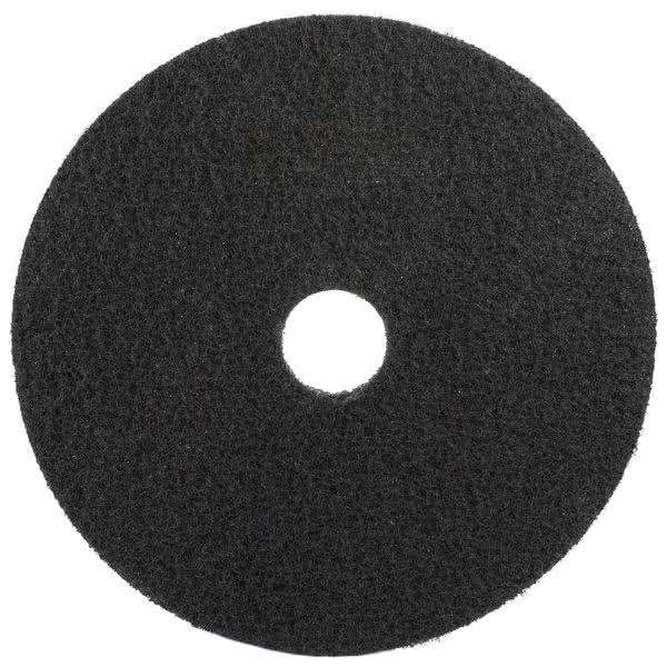 Stripping Floor Pads, Black, 18"
