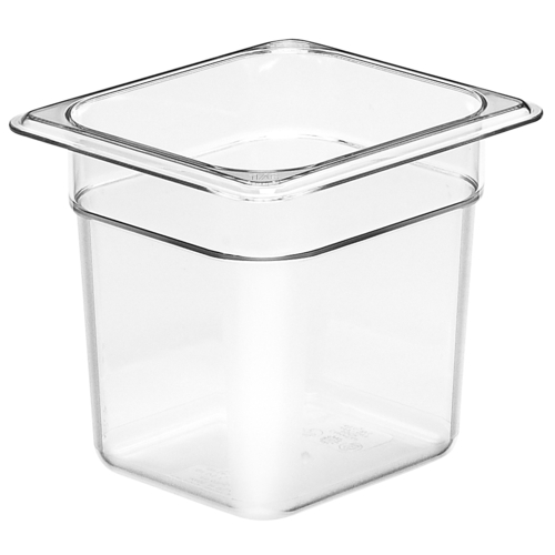 PAN,  64CW CMWR 1/6 SZ 4" PAN CLR,  Each