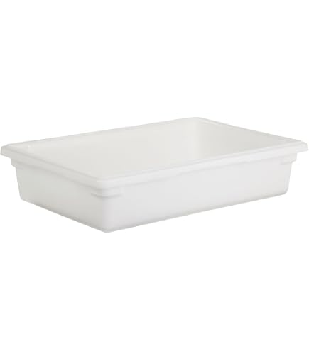 FOOD STORAGE BOX,  72216W 7" WHITE TOUGH GUY TOTE,  Each