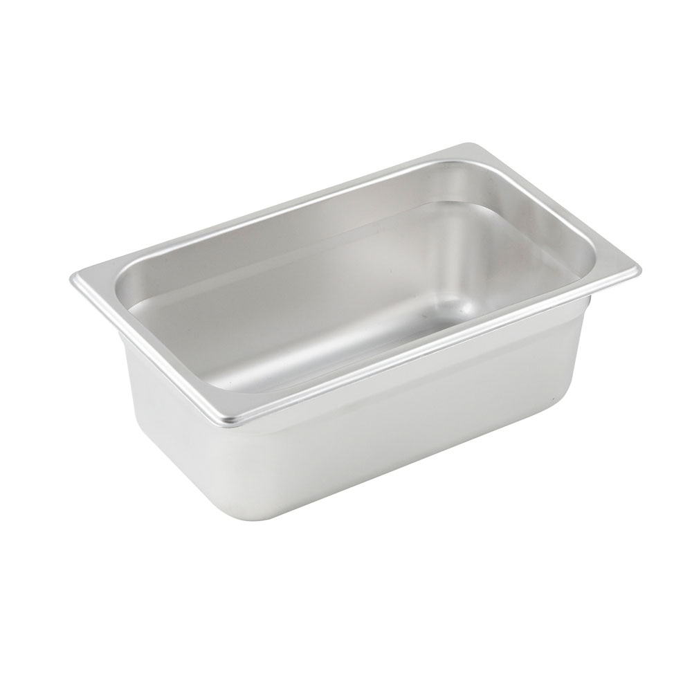 Steam Table Pan, 1/4 size, 10-5/6" x 6-5/16" x 4" deep (SPJP-404)