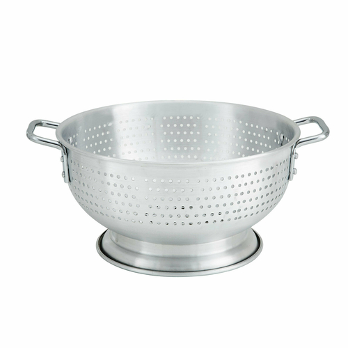 COLANDER,  ALO-11BH ALUM COLANDER 11 QT WITH BASE & HANDLES,  Each