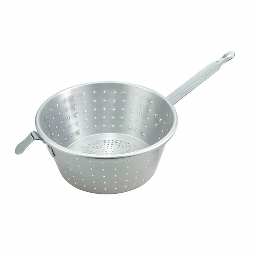 POT BRUSH,  ASS-10 PASTA  ALUM STRAINER WITH HANDLE,  Each