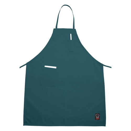APRON,  BA-PGN GREEN BIB APRON 2 POCKE ,  Each