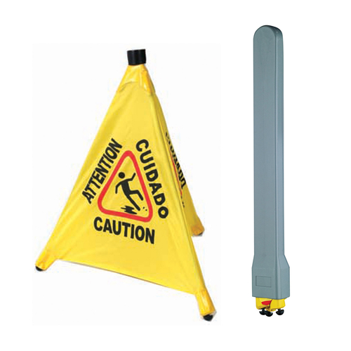 FLOOR SIGN,  CSF-SET FLOOR SIGN SET CAUTION ,  Each