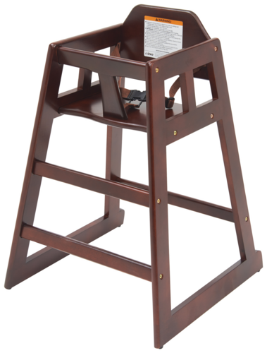 Chair, CHH-103A MAHOG HIGH CHAIR. ,  Each