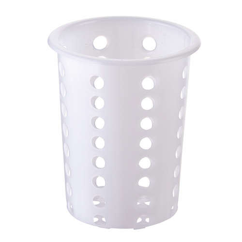 FLATWARE CYLINDER ,  FC-PL FLATWARE CYLINDER WHITE PLASTIC,  Each