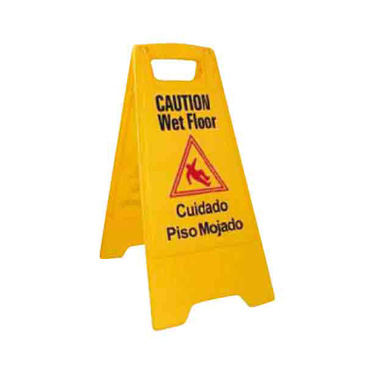 Wet Floor Caution Sign 12"x25" ( STOCK ITEM)
