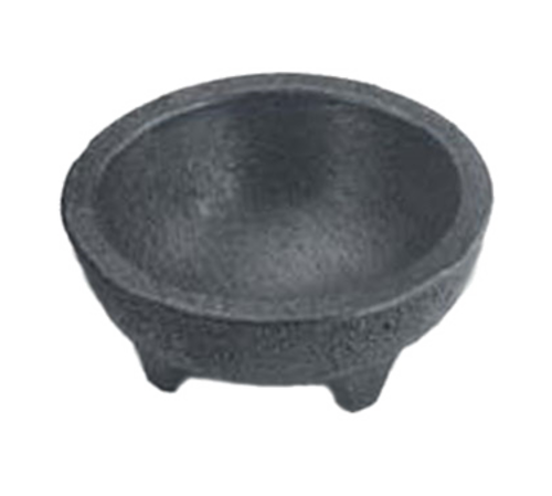 BOWL,  NHS1008-CH MOLCAJETE BOWL CHARCOAL,  Dozen