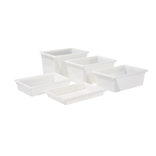 FOOD STORAGE BOX,  PFFW-15 FOOD STORAGE BOX 18"X26"X15" WHITE 22 GAL,  Each