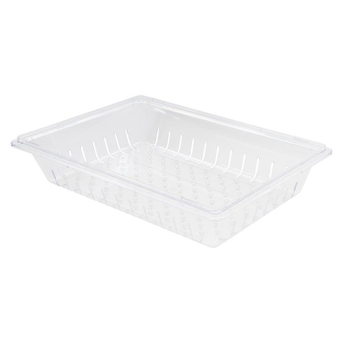 COLANDER,  PFSF-5C FOOD PAN COLANDER POLY CLEAR,  Each