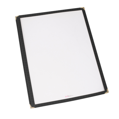 MENU COVER,  PMC-9K MENU COVER SINGLE BLACK ,  Each