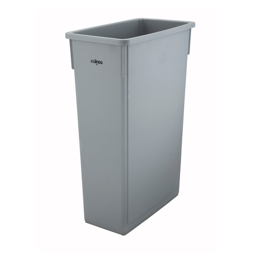TRASH CAN,  PTC-23SG TRASH CAN 23 GAL GRAY SLENDER ,  Each