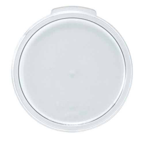 COVER,  PTRC-24C COVER 2,4 QT RND TRANSLUCENT POLYPROPYLENE,  Each