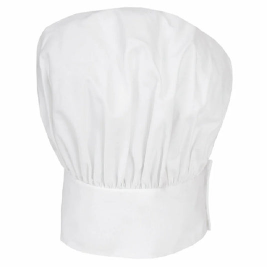 HAT,  RZCH3D CHEF HAT 13" WHITE EA,  Each