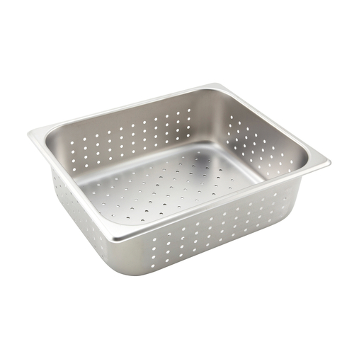 STEAM PAN,  SPHP4 STEAM PAN PERF 1/2 SZ 4" ,  Each