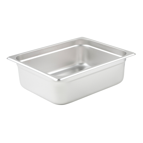 STEAM TABLE,  SPJL-204 STEAM TABLE PAN, S/S HALF SIZE, 4" DEEP,  Each