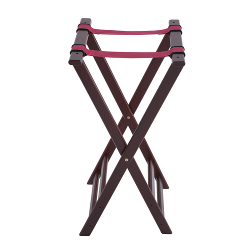 TRAY STAND,  TR-34W TRAY STAND 32" MAHOGANY,  Each