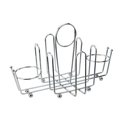 CONDIMENT HOLDER,  WH-1 CONDIMENT HOLDER CHROME ,  Each