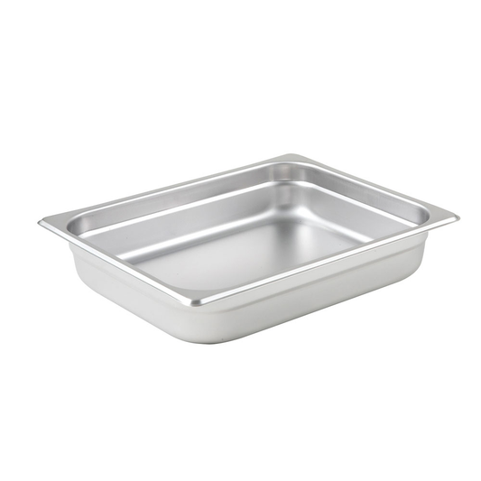 Steam Table Pan, 1/2 size, 10-3/8" x 12-3/4" x 2-1/2" deep (SPJP-202)
