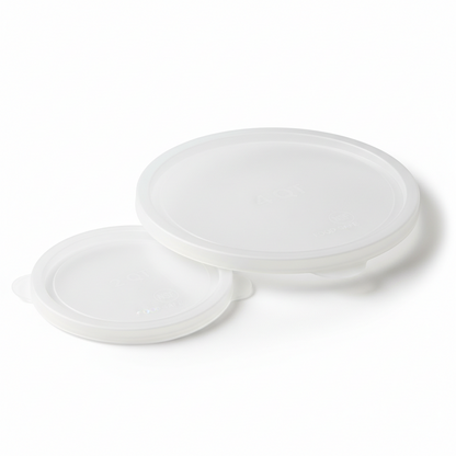 Round Food Container Cover, for storage 2 &amp; 4 qt. containers (RFSC2PP190)