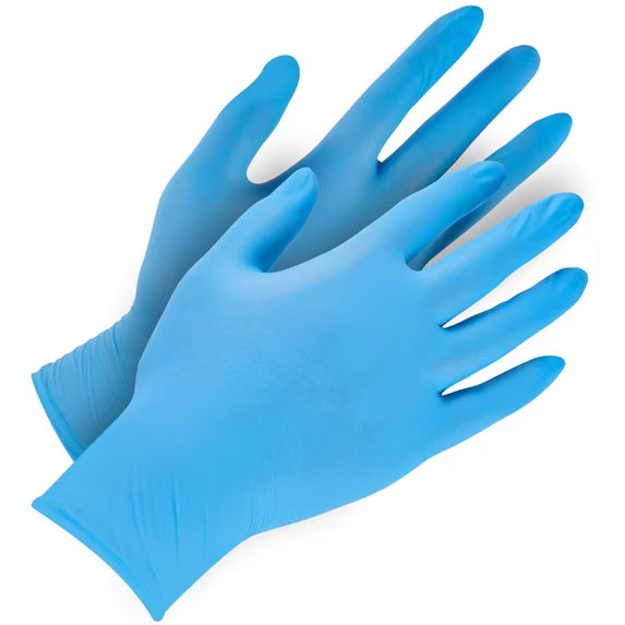 4086M MEDIUM POWDER FREE DISPOSABLE GLOVES BLUE,  Case