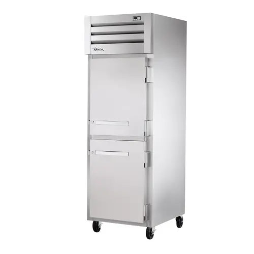 Spec Series® Heated Cabinet, Reach-In, One-Section, (2) Stainless Steel Half Doors With Locks, Cam-Lift Hinges, Digital ,
