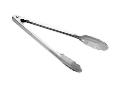 Uncoated Kitchen Tongs, 12" (47312) - 2579-4731
