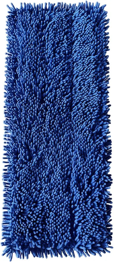 MOP,  BLU-MD BLUE MOP MICROFIBER TO USE WITH JAW STYLE HANDLE,  Each